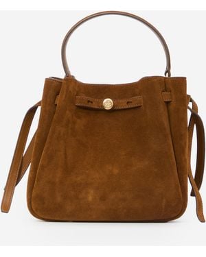 Tory Burch Romy Bucket Bag - Brown
