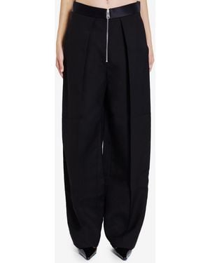 KHAITE Marine Trousers - Black