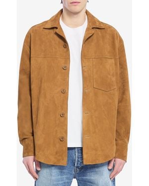 Ami Paris Buttoned Overshirt - Natural