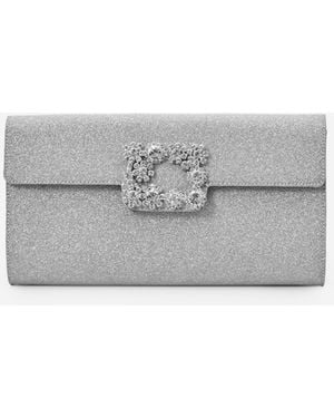 Roger Vivier Borsa Efflorescence - Bianco