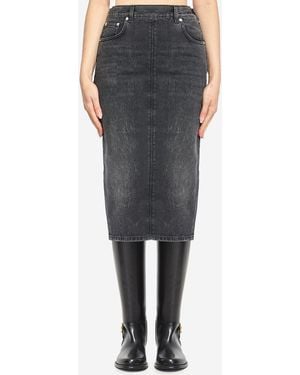 Haikure Kim Authentic Denim Skirt - Black