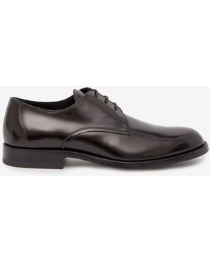Tod's Derby Laceup Shoes - White