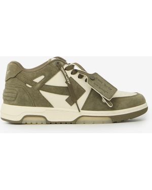 Off-White c/o Virgil Abloh Out Of Office Trainers - Green
