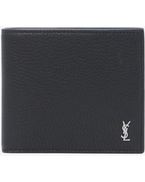 Saint Laurent Tiny Cassandre Eastwest Bifold Wallet - White