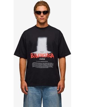 Balenciaga Oversize The Door Tshirt - Black
