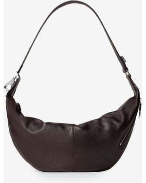 Lemaire Dark Chocolate Quiver Clip Bag - Brown