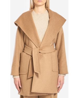 Max Mara Rialto Coat - Natural
