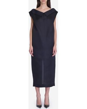 KHAITE Selwyn Dress - Blue