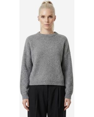 Loulou de Saison Anthracite Tristan Jumper - Grey