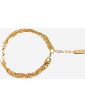 Saint Laurent Cassandre Bracelet - Metallic