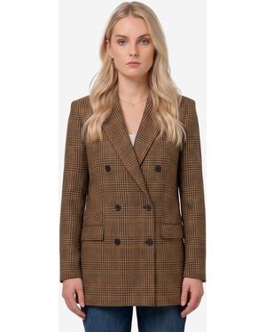Tagliatore Jasmine Doublebreasted Jacket - Brown