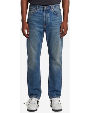 Off-White c/o Virgil Abloh Slim Mid Rise Jeans - Blue