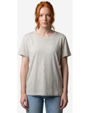 The Row Light Melange Dera Tshirt - Grey