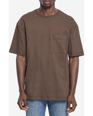 Lemaire Boxy Tshirt - Brown