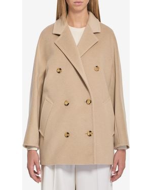 Max Mara Rebus Coat - Natural