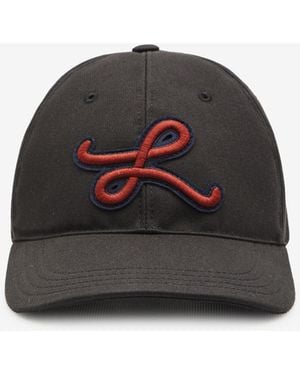 Loewe Cap With Appliqu - Black