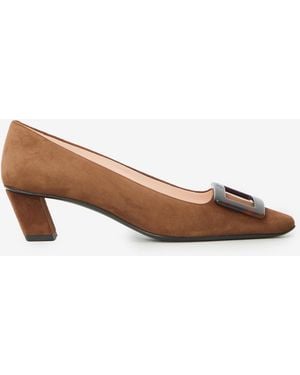Roger Vivier Belle Vivier Pumps - Brown