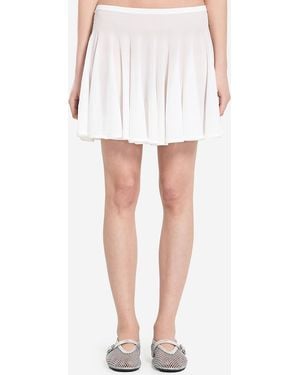 Alaïa Skater Skirt - White