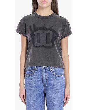 Alexander Wang Tshirt Con Grafica 00 - Blu