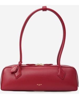 Alaïa Borsa Le Teckel Media - Rosso