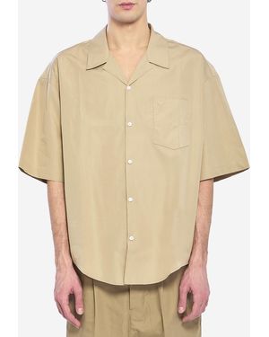 Ami Paris Boxy Shirt - Natural