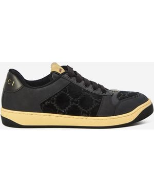 Gucci Screener Sneakers - Black