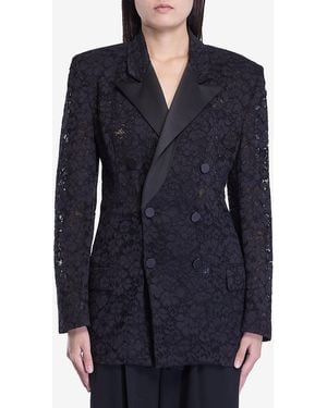 Saint Laurent Giacca Smoking - Blu