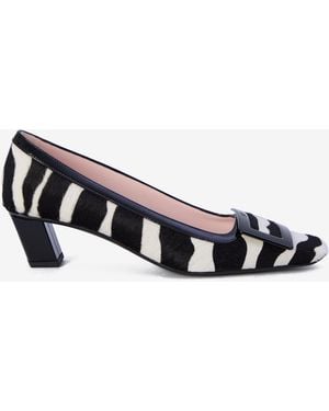Roger Vivier Dcollet Belle Vivier Pony - Bianco