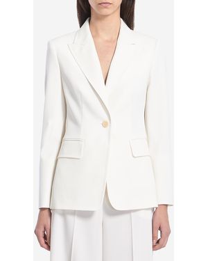 Max Mara Giacca Monopetto - Bianco