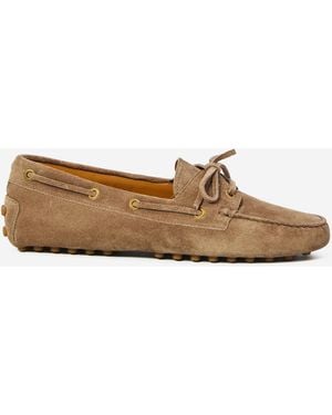 Tod's Loafers Gommino Boat Shoes - Brown