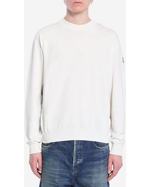 MONCLER X MERCEDES-BENZ Printed Jumper - White