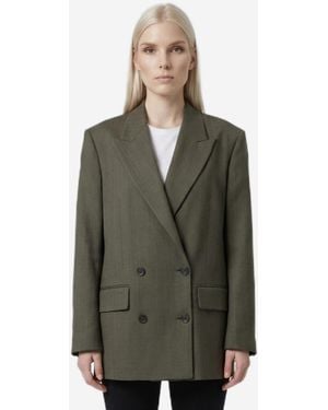 Golden Goose Doublebreasted Journey Blazer - Green