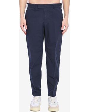 PT Torino Rebel Stretch Cotton Trousers - Blue