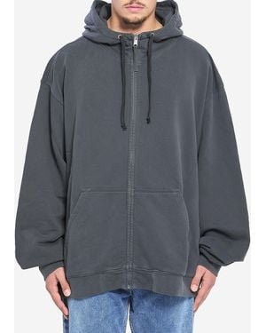 Maison Margiela Hoodie With Numeric Logo - Grey