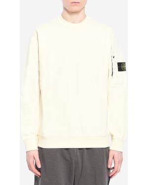 Stone Island Crewneck Sweatshirt - White