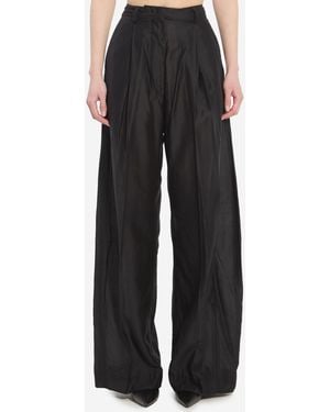 THE LATEST Billie Lightweight Muslin Pants - Black