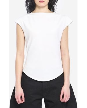 Alaïa Cotton Tshirt - White
