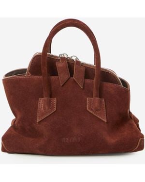 The Attico Borsa La Passeggiata Light Choco Mini - Marrone