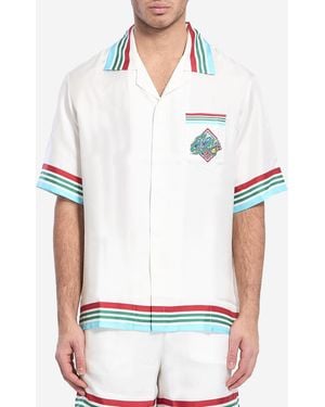 CASABLANCA Casa Way World Series Shirt - White