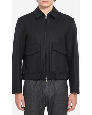 Barena Magan Caramal Outerwear - Black