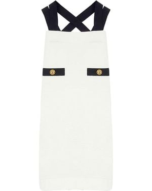 Patou 3D Knit Dress - White