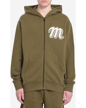 MONCLER X MERCEDES-BENZ Embroidered Hoodie - Green