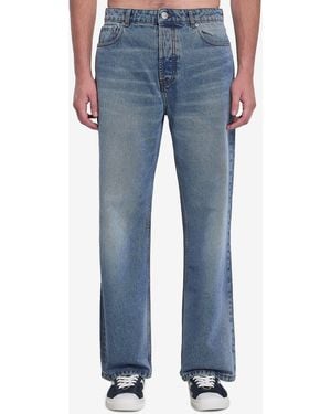 Ami Paris Large Fit Jeans - Blu