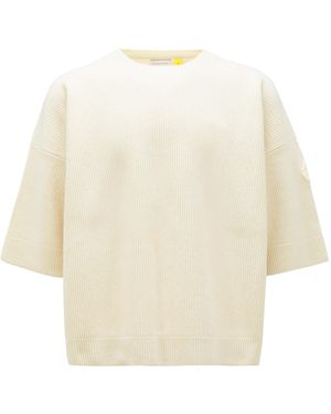 MONCLER X ROC NATION Wool Jumper - Natural