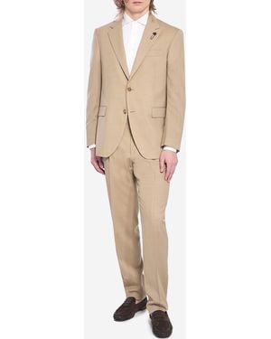 Lardini Feeling Singlebreasted Suit - Natural