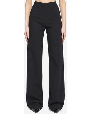 Gucci Technical Stretch Wool Pants - Black