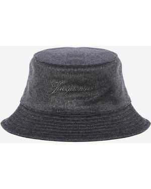 Jacquemus Le Bob Bucket Hat - Grey