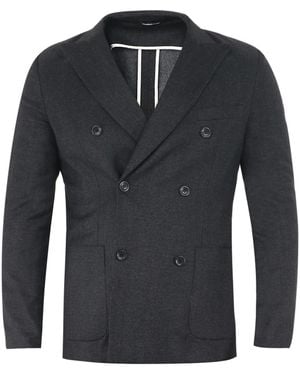 Tonello Double-breasted Jacket - Blue