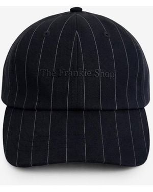 Frankie Shop Pinstripe Frankie Baseball Cap - Blue