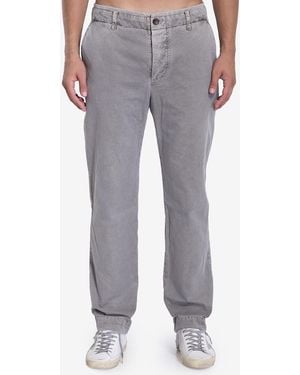 James Perse Rigid Canvas Trousers - Grey